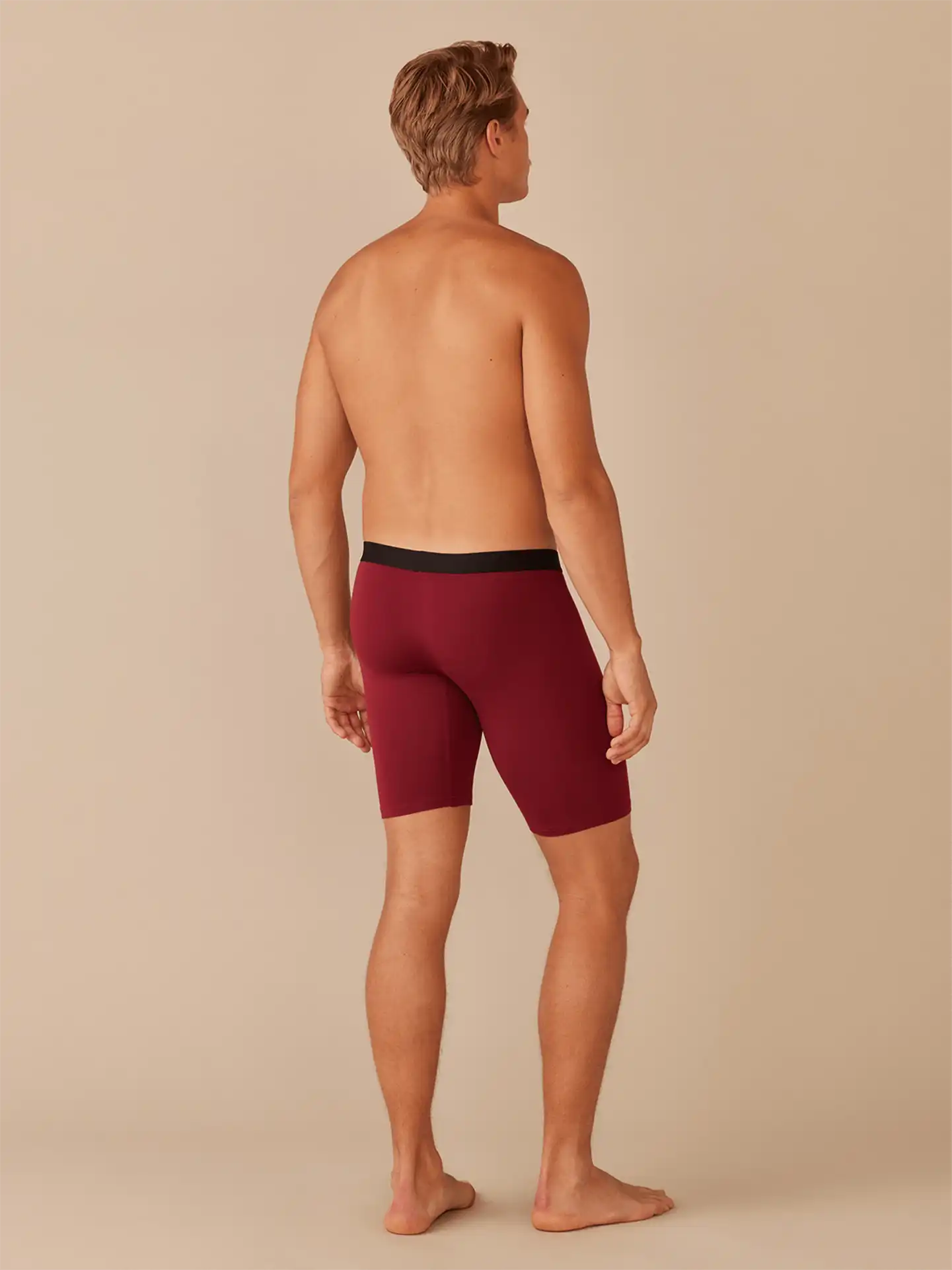 UltraModal™ Core Long Boxer Brief w/ Fly | Cabernet
