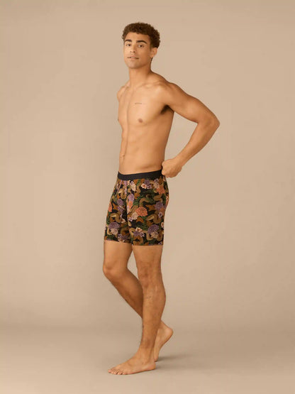 UltraModal™ Core Long Boxer Brief w/ Fly | Garden Snake