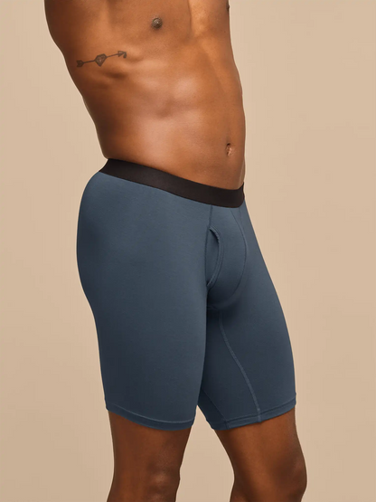 UltraModal™ Core Long Boxer Brief w/ Fly | Poolside Tiger