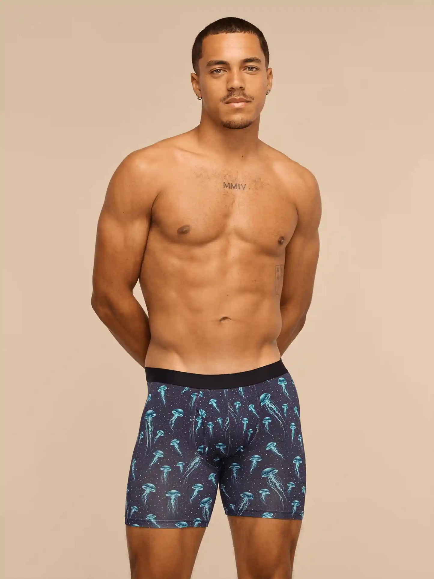 UltraModal™ Core Ball Caddy Boxer Brief w/ Fly | Starry Jellies