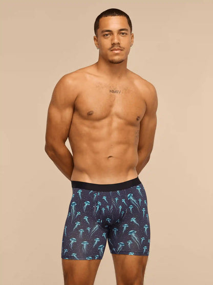 UltraModal™ Core Ball Caddy Boxer Brief w/ Fly | Starry Jellies