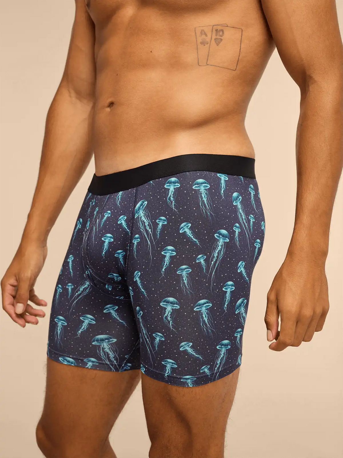 UltraModal™ Core Ball Caddy Boxer Brief w/ Fly | Starry Jellies