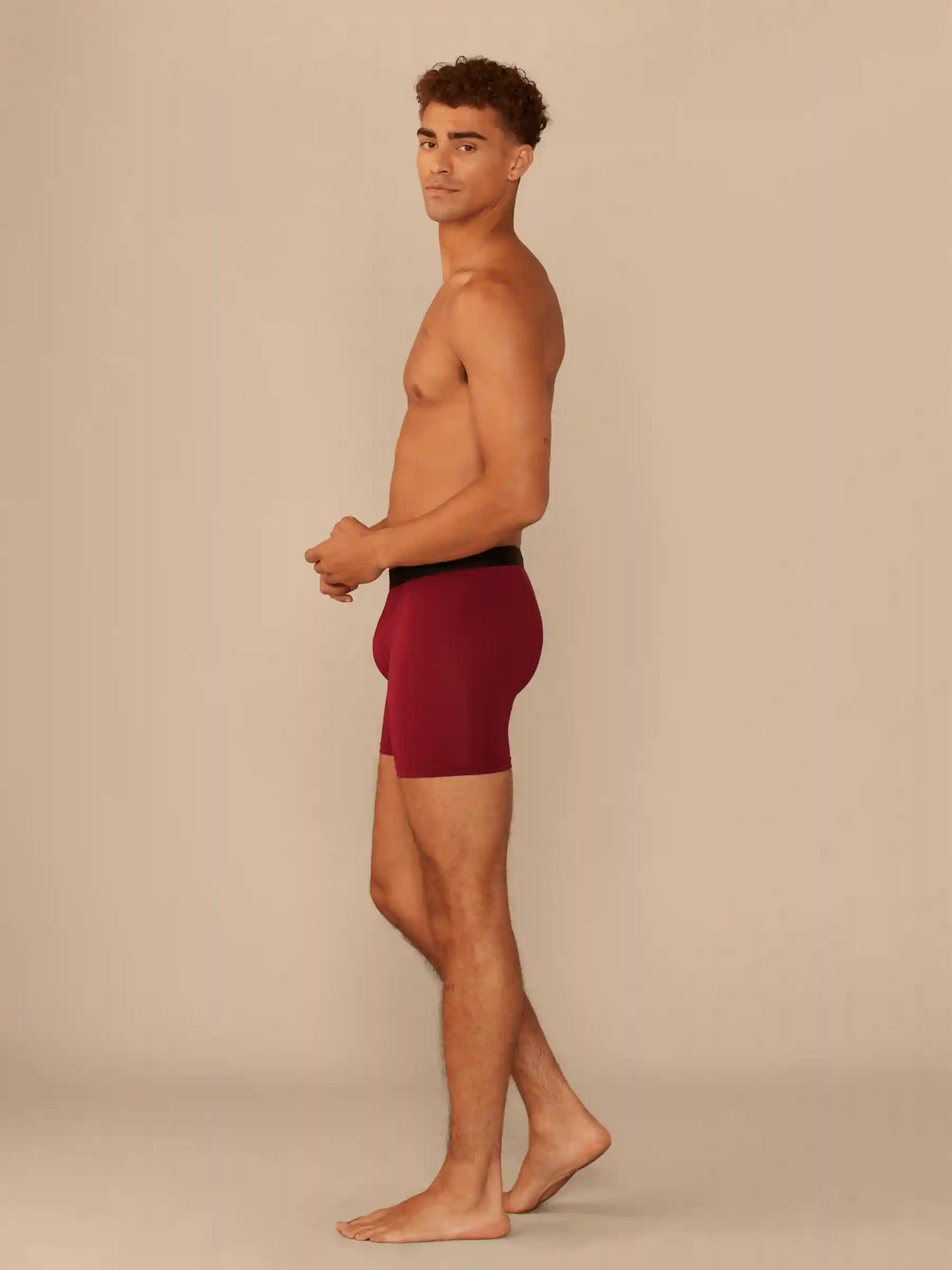 UltraModal™ Core Ball Caddy™ Boxer Brief w/ Fly | Cabernet