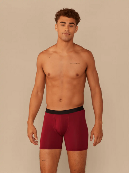 UltraModal™ Core Ball Caddy™ Boxer Brief w/ Fly | Cabernet