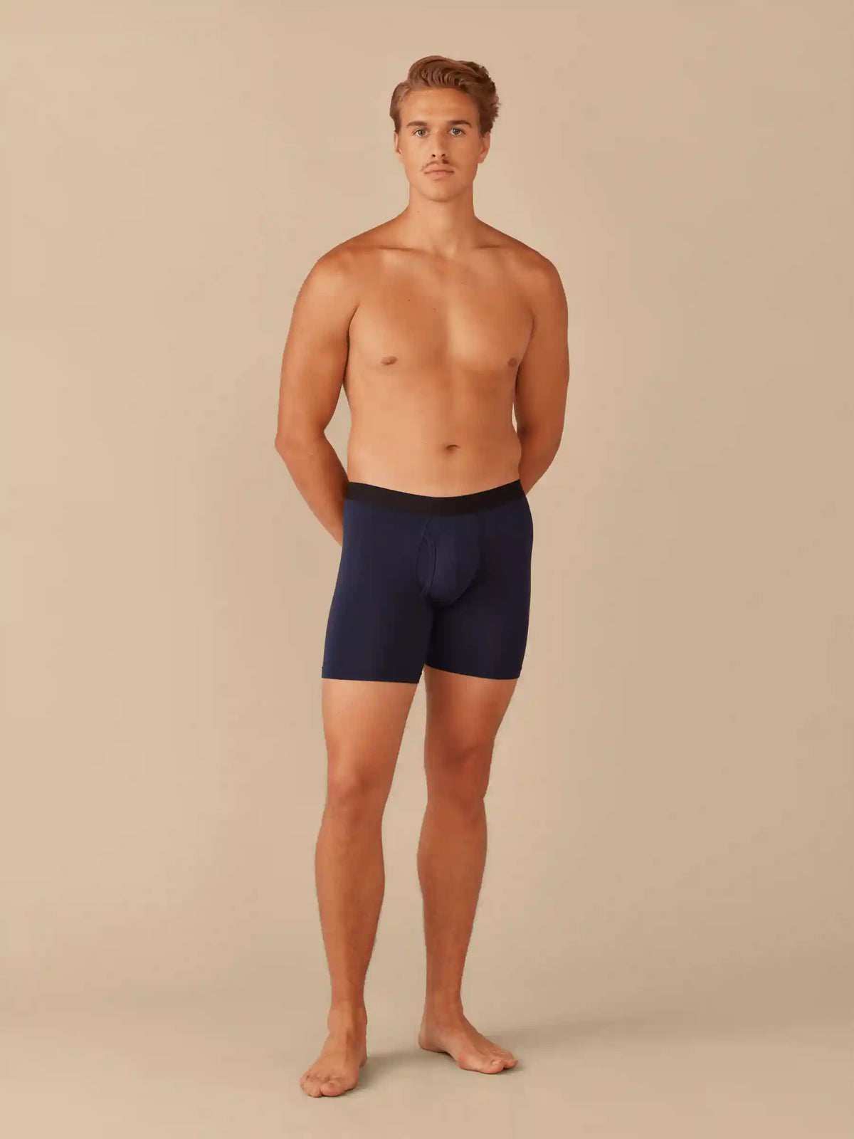 UltraModal™ Core Ball Caddy™ Boxer Brief w/ Fly | Dark Sapphire