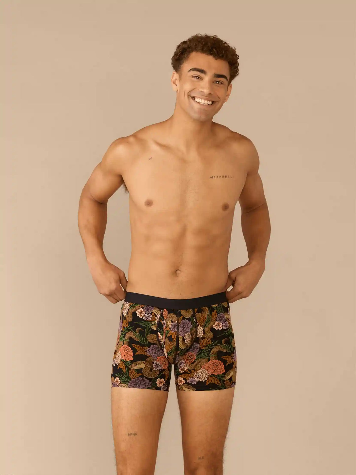 UltraModal™ Core Ball Caddy™ Boxer Brief w/ Fly | Garden Snake