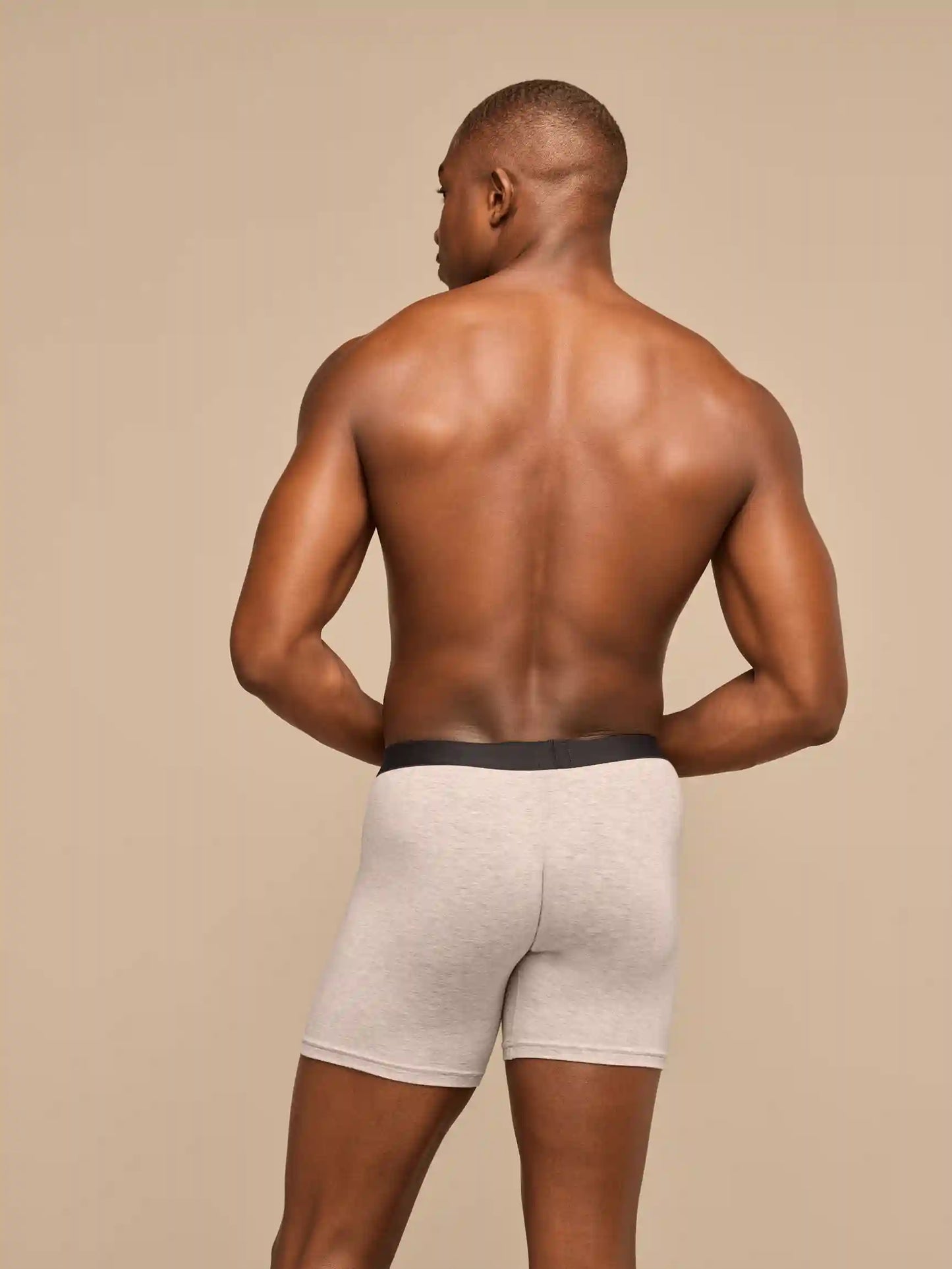 UltraModal™ Core Ball Caddy™ Boxer Brief w/ Fly | Heather Grey