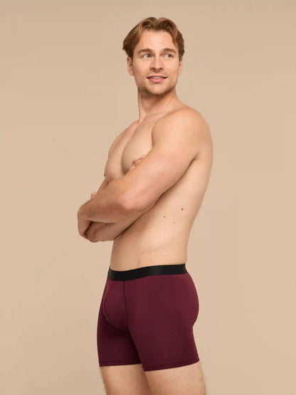 UltraModal™ Core Ball Caddy™ Boxer Brief w/ Fly | Heather Plum