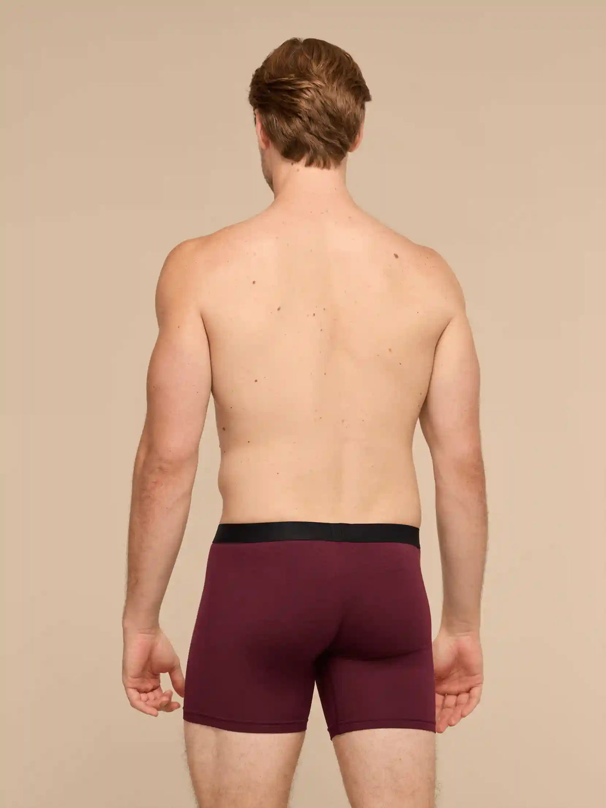 UltraModal™ Core Ball Caddy™ Boxer Brief w/ Fly | Heather Plum