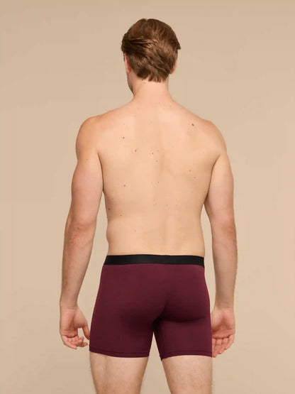 UltraModal™ Core Ball Caddy™ Boxer Brief w/ Fly | Heather Plum