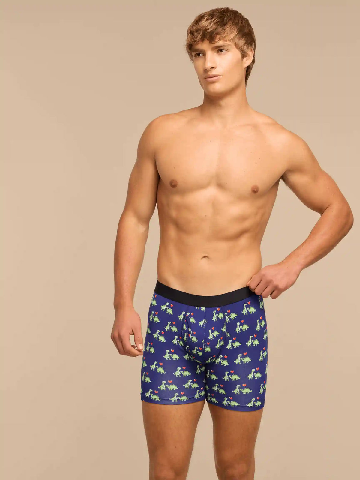UltraModal™ Core Ball Caddy™ Boxer Brief w/ Fly | Jurassic Joy