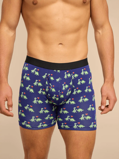 UltraModal™ Core Ball Caddy™ Boxer Brief w/ Fly | Jurassic Joy