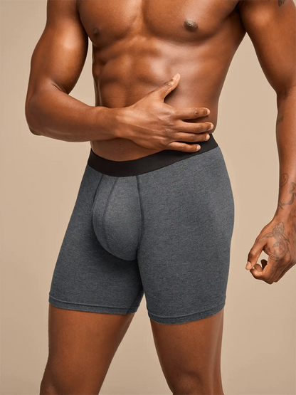 UltraModal™ Core Ball Caddy™ Boxer Brief w/ Fly | Heather Charcoal