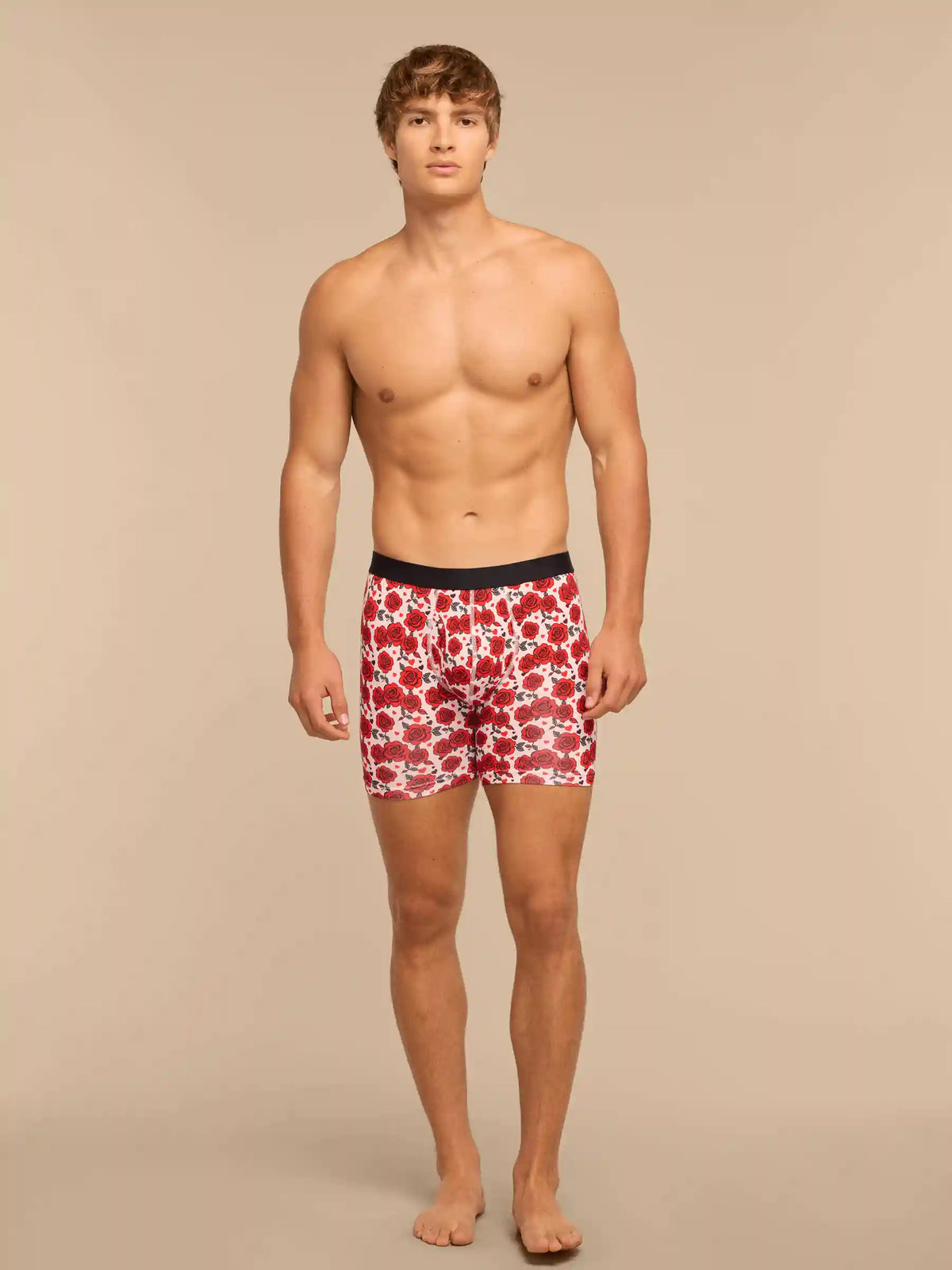 UltraModal™ Core Ball Caddy™ Boxer Brief w/ Fly | Rosy Cheeks