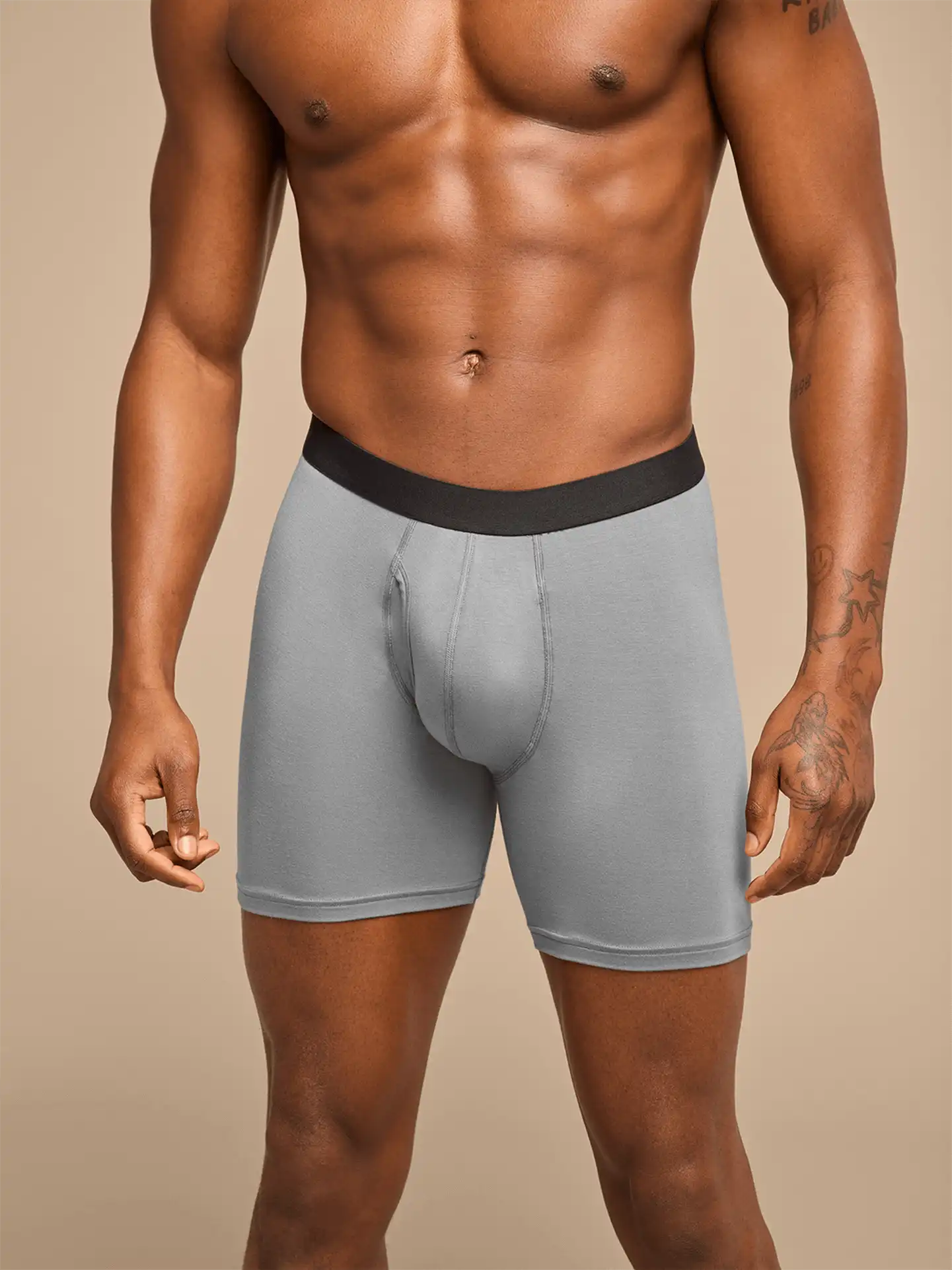 UltraModal™ Core Ball Caddy™ Boxer Brief w/ Fly | Stone