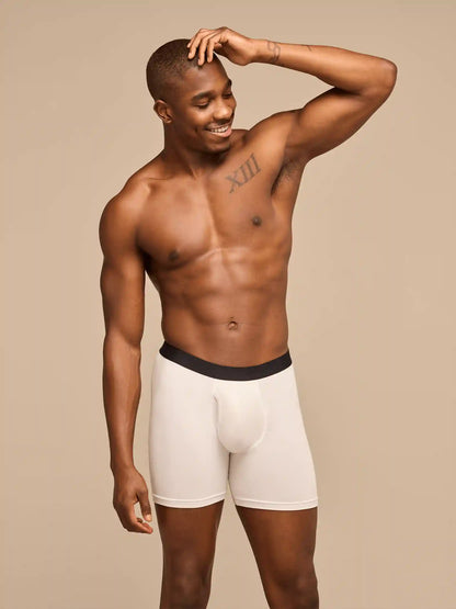 UltraModal™ Core Ball Caddy™ Boxer Brief w/ Fly | White