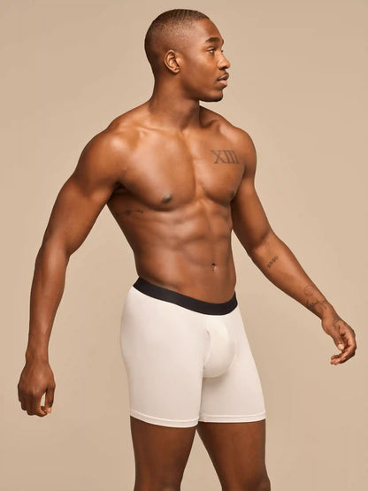 UltraModal™ Core Ball Caddy™ Boxer Brief w/ Fly | White