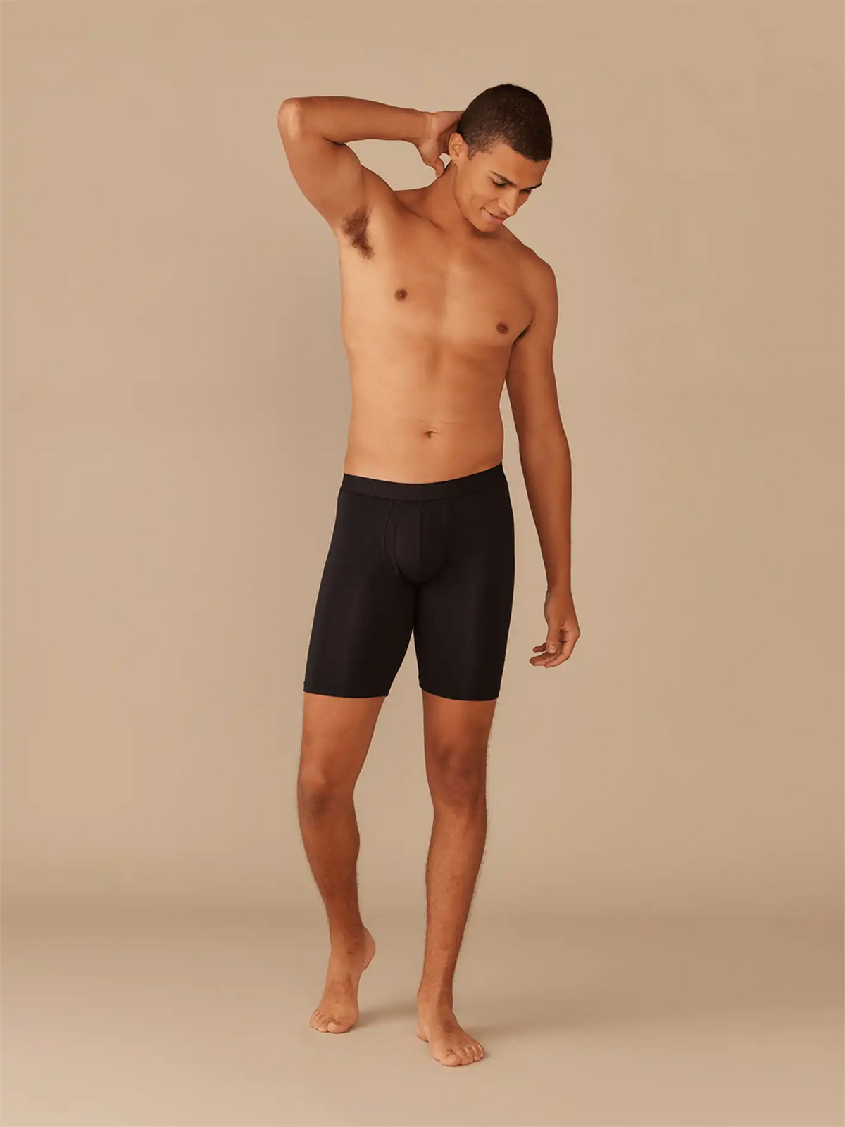 UltraModal™ Core Ball Caddy™ Long Boxer Brief w/ Fly | Cabernet