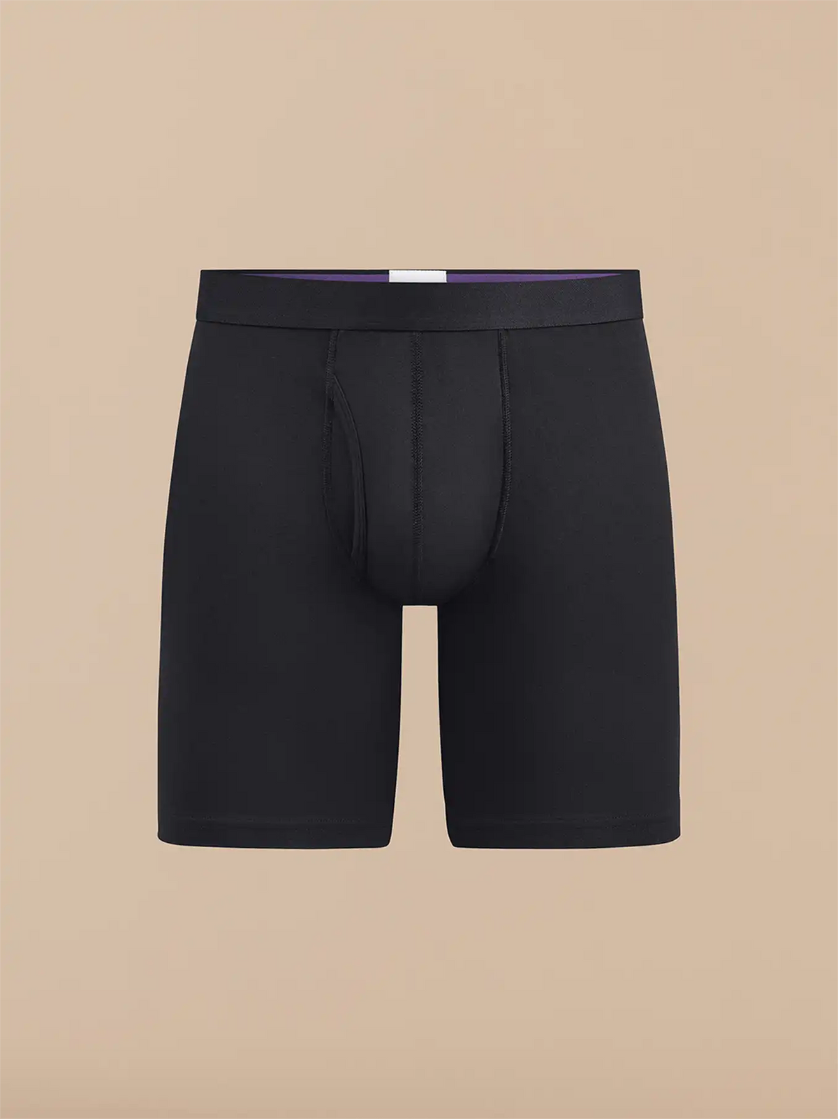 UltraModal™ Core Ball Caddy™ Long Boxer Brief w/ Fly | Black