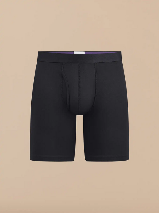 UltraModal™ Core Ball Caddy™ Long Boxer Brief w/ Fly | Black