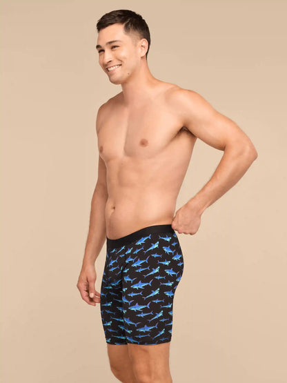 UltraModal™ Core Ball Caddy™ Long Boxer Brief w/ Fly | Nice to Eat You