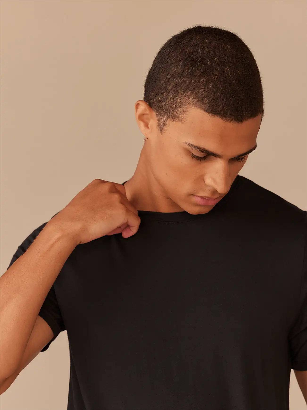 UltraModal™ Lightweight Crew Undershirt | Black