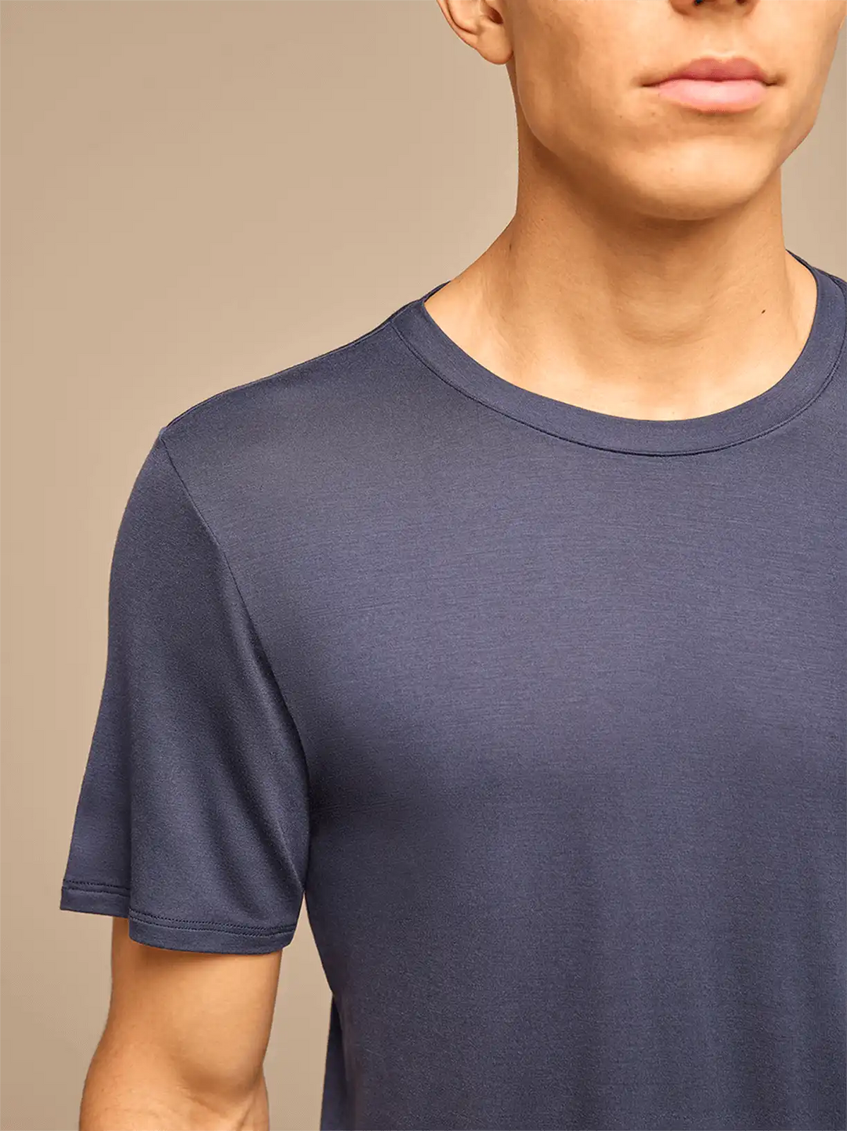 UltraModal™ Lightweight Crew Undershirt | Dark Sapphire