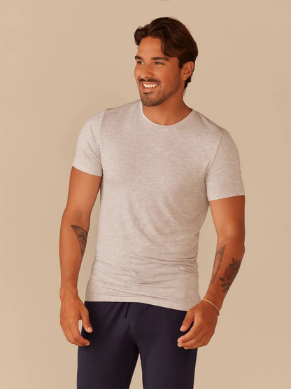 UltraModal™ Lightweight Crew Undershirt 3-Pack | Heather Grey