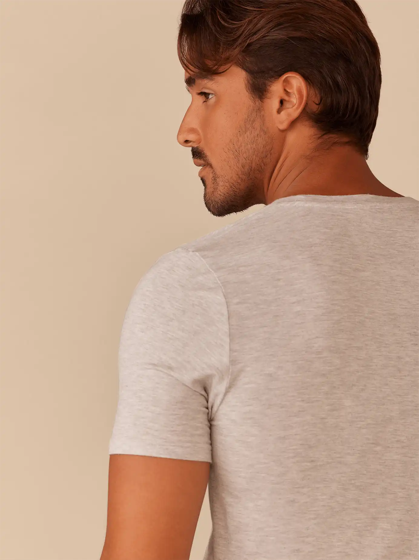 UltraModal™ Lightweight Crew Undershirt | Heather Grey
