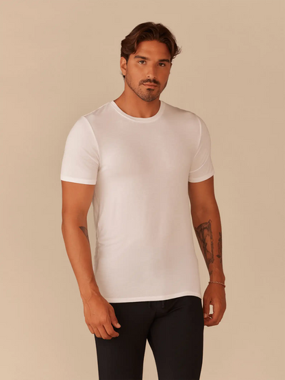 UltraModal™ Lightweight Crew Undershirt 3-Pack | White