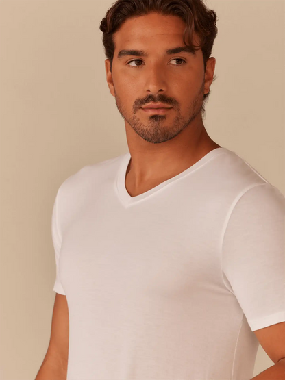 UltraModal™ Lightweight V-Neck Undershirt | White