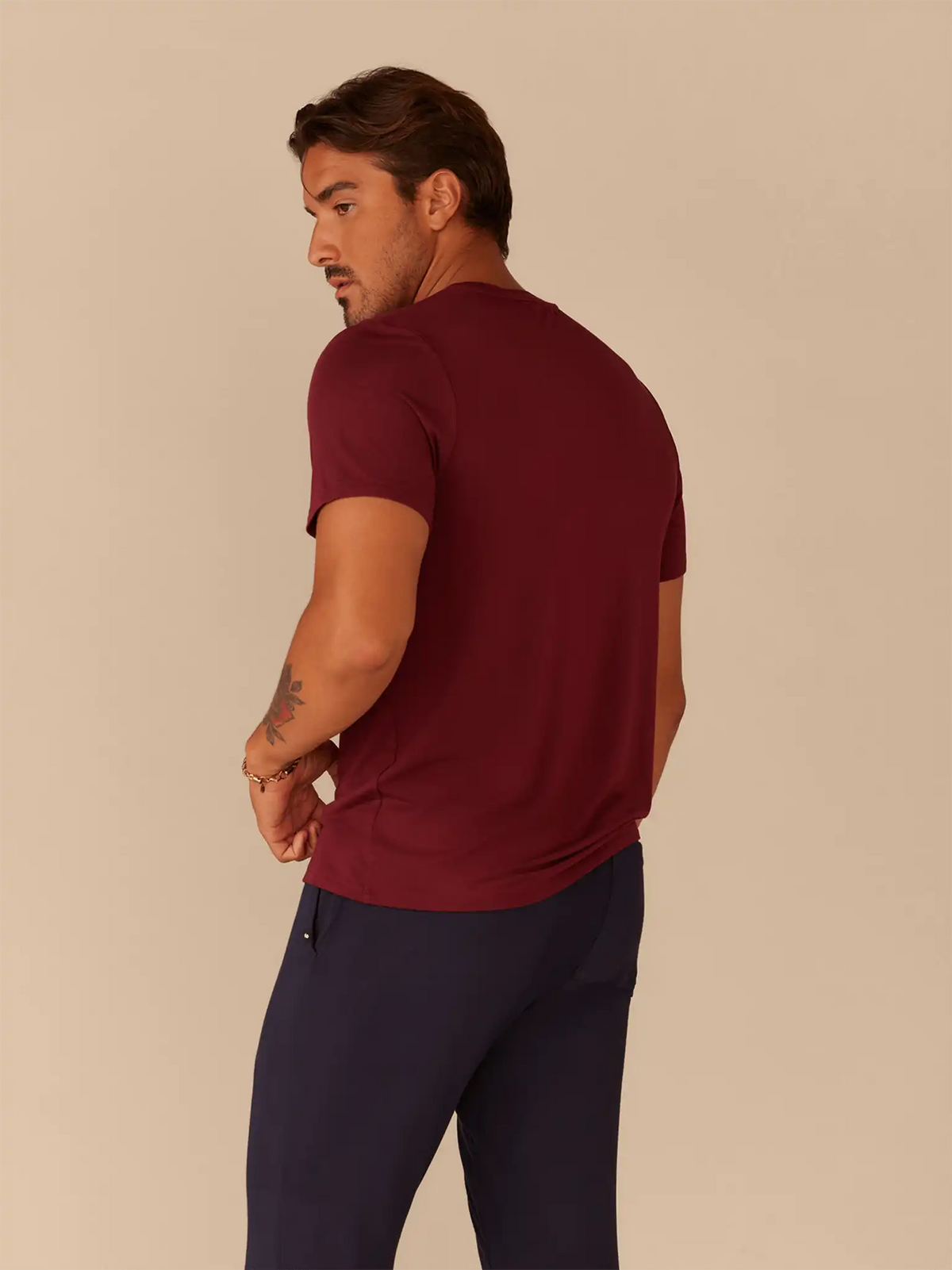 UltraModal™ Crew Tee - Men's | Cabernet