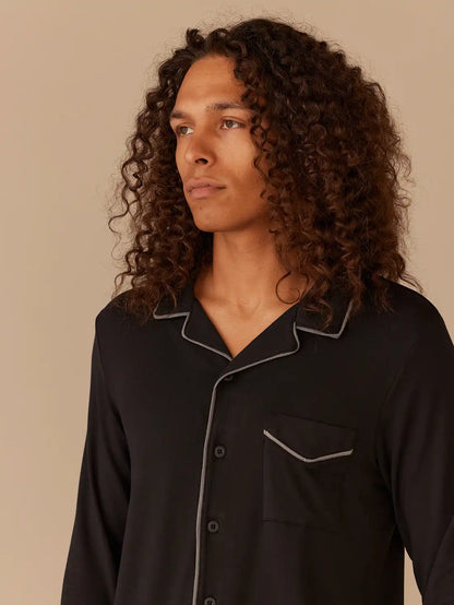 UltraModal™ Long Sleeve PJ Set - Men's | Black