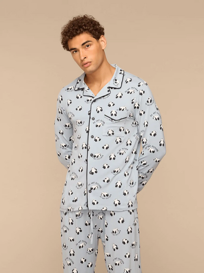 UltraModal™ Long Sleeve PJ Set - Men's | Do Not Disturb
