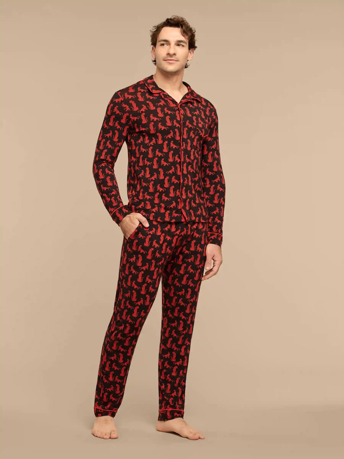 UltraModal™ Long Sleeve PJ Set - Men's | Spot of Love
