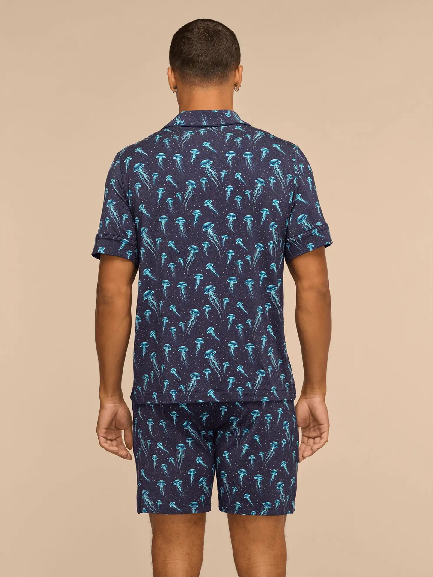 UltraModal™ Short Sleeve PJ Set - Men's | Starry Jellies