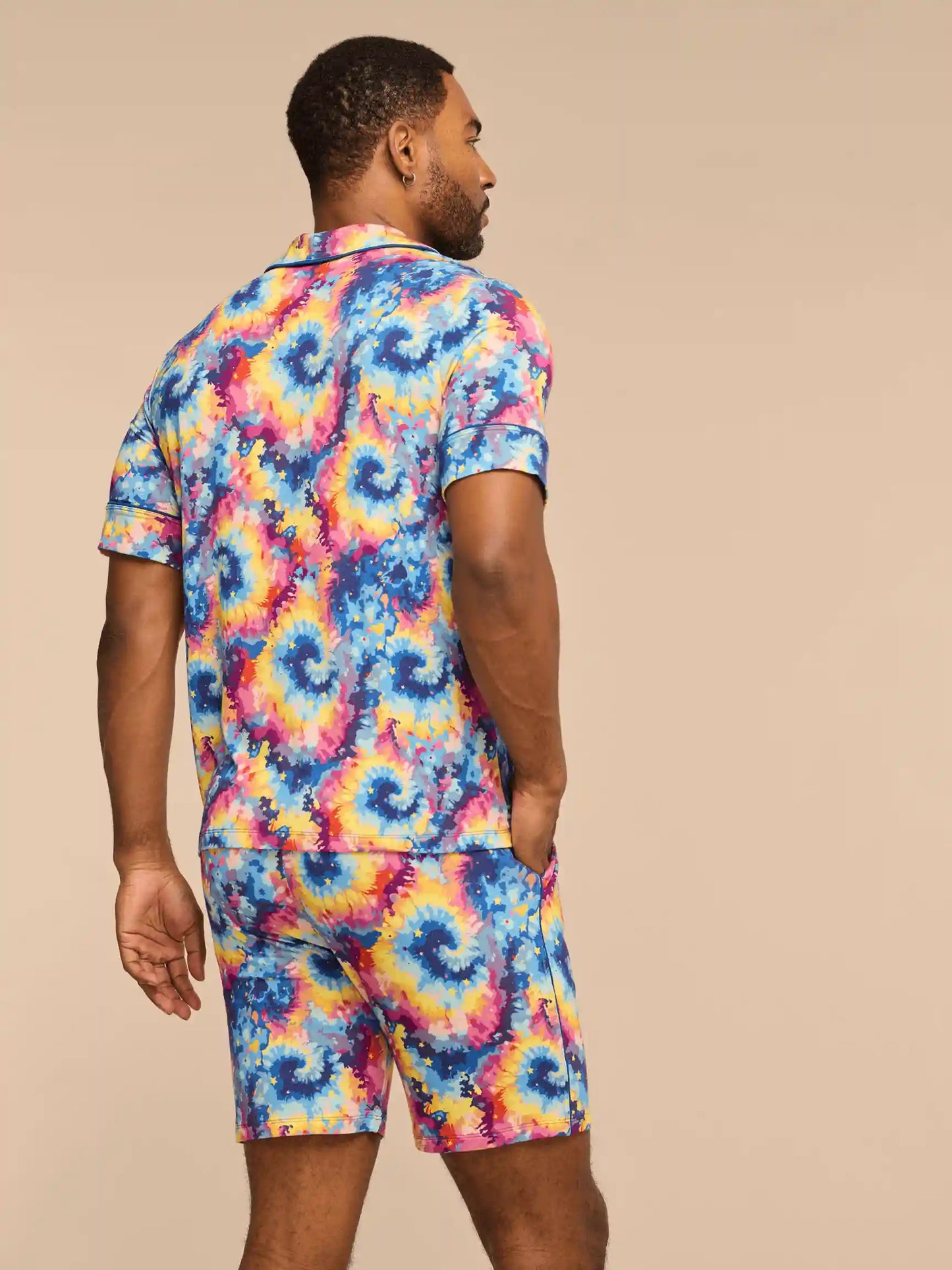 UltraModal™ Short Sleeve PJ Set - Men's | Cosmic