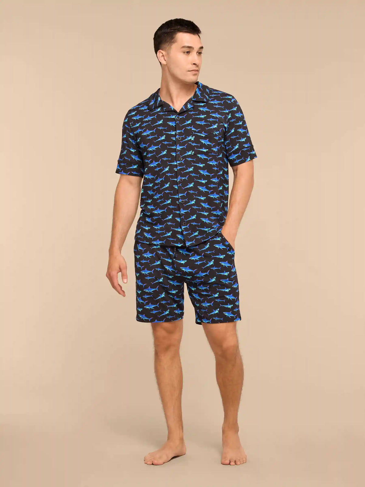 UltraModal™ Short Sleeve PJ Set - Men's | Nice to Eat You
