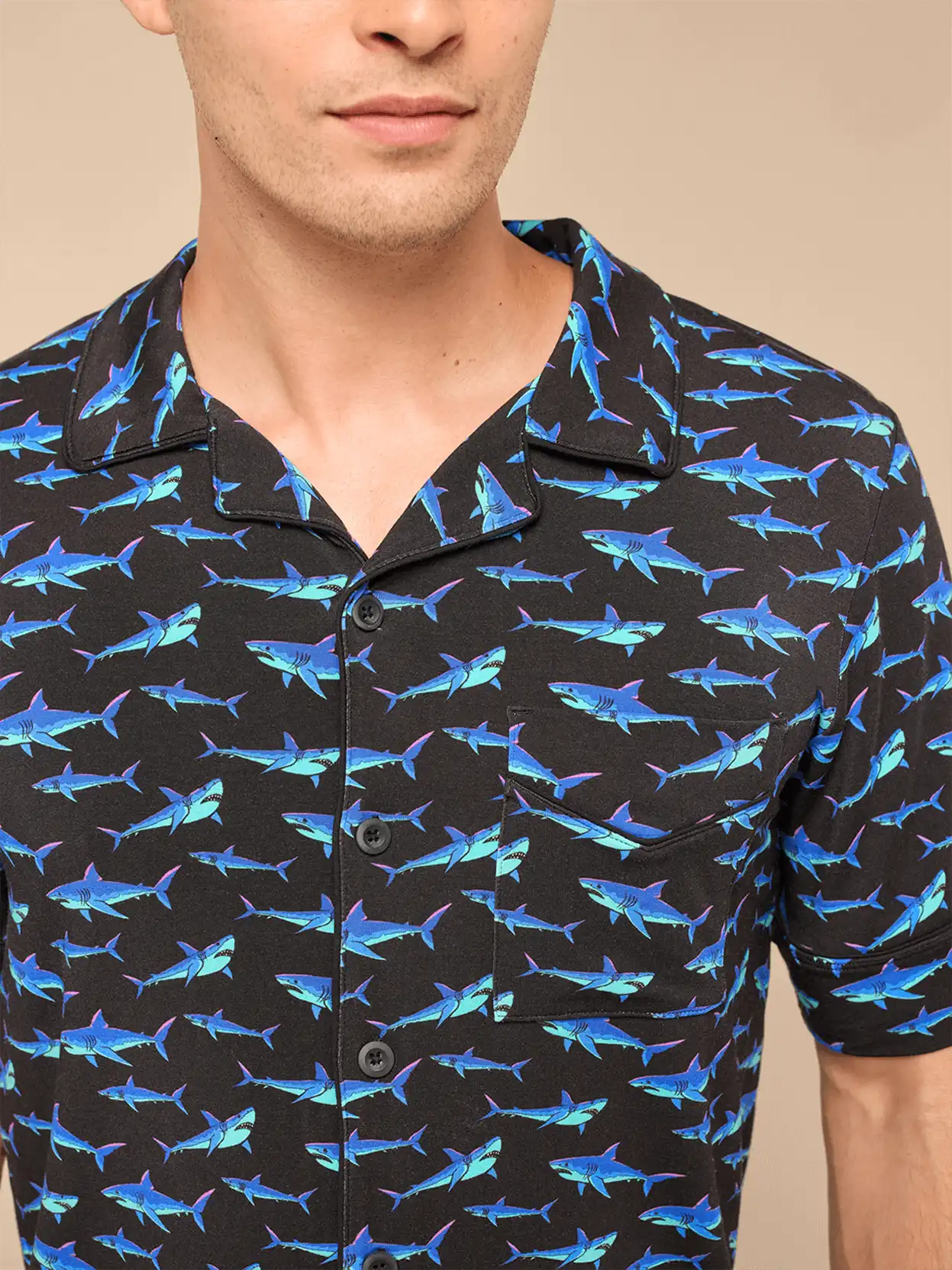 UltraModal™ Short Sleeve PJ Set - Men's | Nice to Eat You