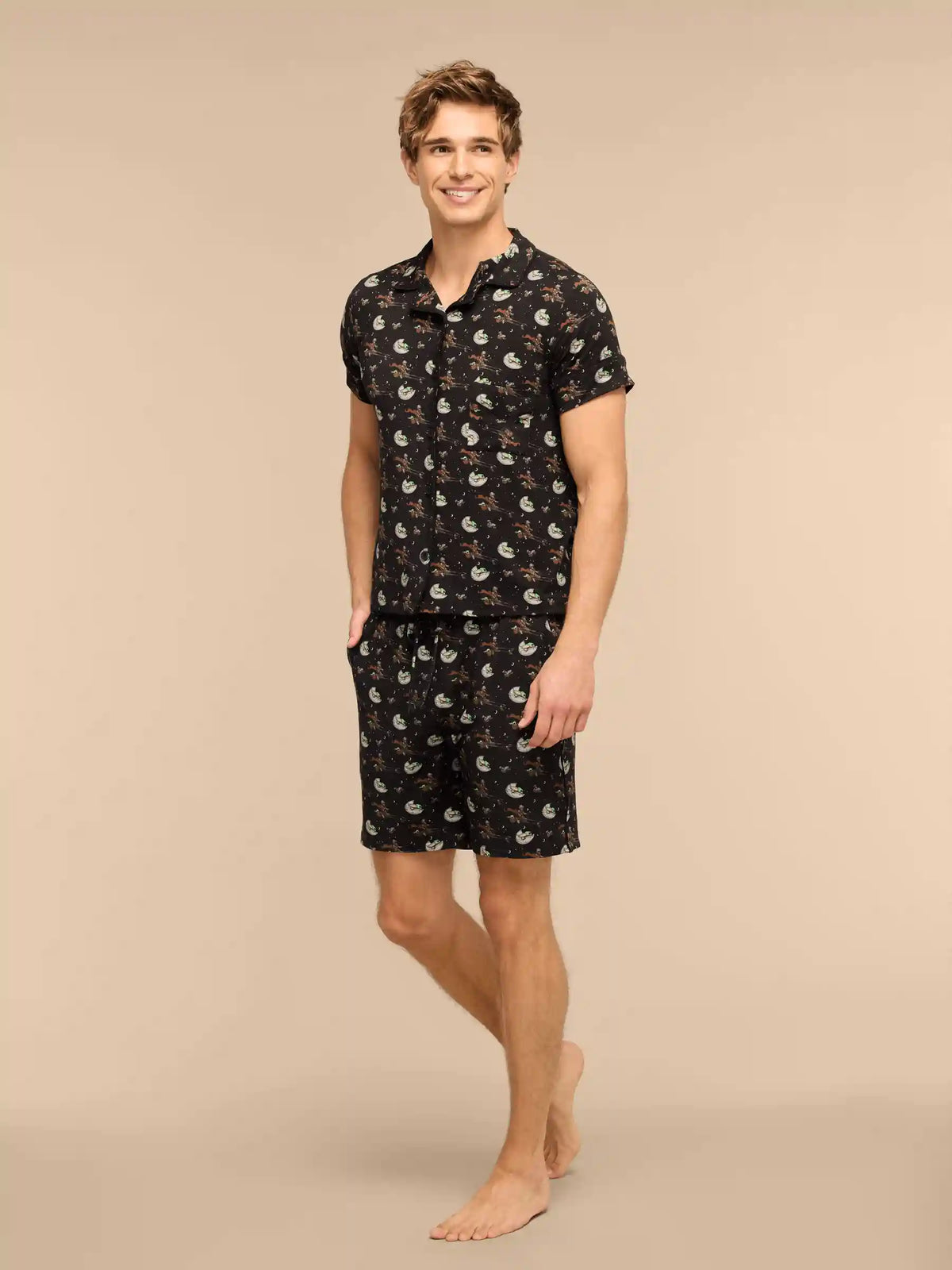 UltraModal™ Short Sleeve PJ Set - Men's | Wherever I Go He Goes