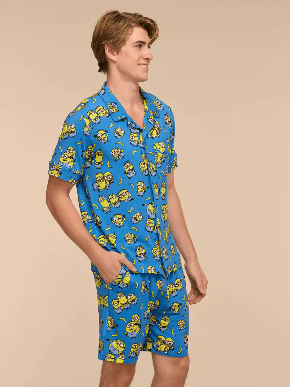 UltraModal™ Short Sleeve PJ Set - Men's | C'est Banana