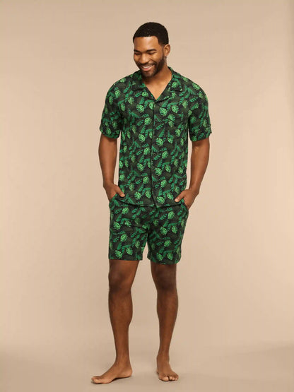 UltraModal™ Short Sleeve PJ Set - Men's | Nice Foliage