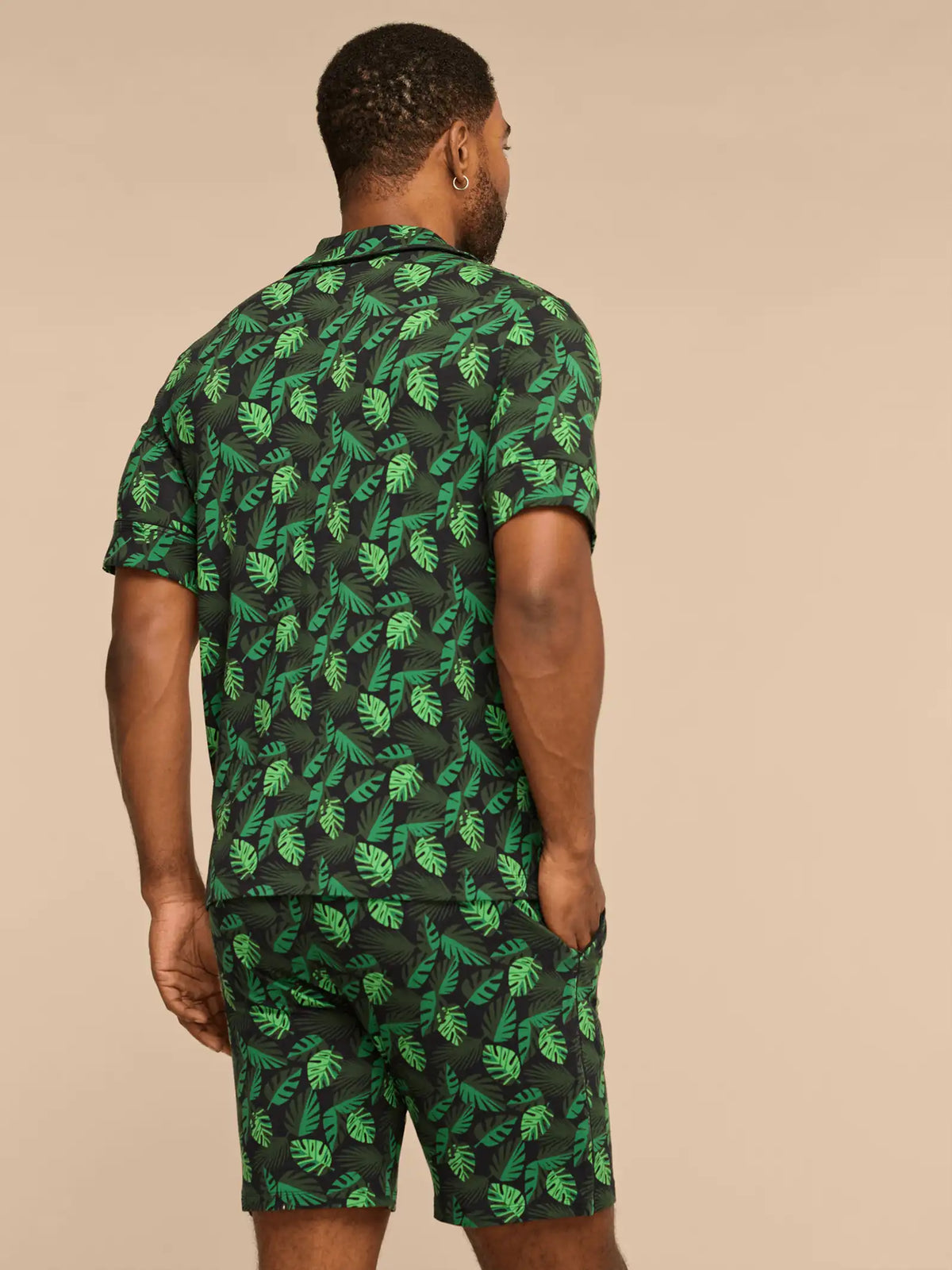 UltraModal™ Short Sleeve PJ Set - Men's | Nice Foliage