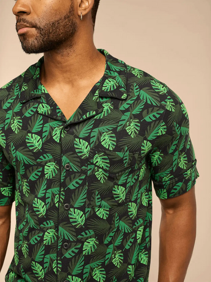 UltraModal™ Short Sleeve PJ Set - Men's | Nice Foliage