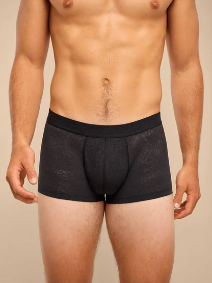 All Over Lace Trunk | Midnight Web