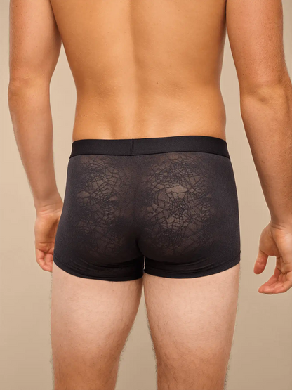 All Over Lace Trunk | Midnight Web