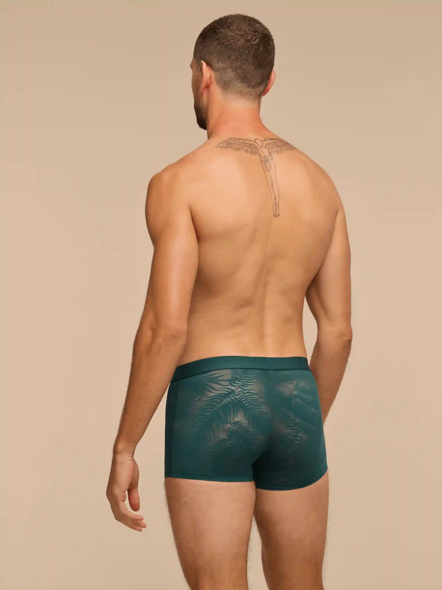 All Over Lace Trunk | Sea Moss Feather