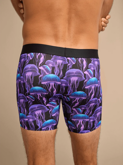 Breathe Ball Caddy™ Boxer Brief w/ Fly | Wild Jellies