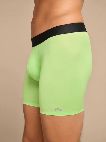 Breathe Ball Caddy™ Boxer Brief w/ Fly | Electric Lime