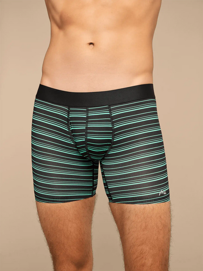 Breathe Boxer Brief w/ Fly | Alien Stripes